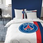 OMYDREAM Parure de lit PSG RETRO WHITE - 100% coton - 240x220 cm