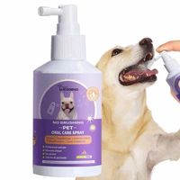 Spray dentaire pour animaux de compagnie,spray dentaire anti-tartre pour chiens,spray dentifrice pour chiens et chats,spray buccal