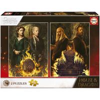 Puzzle - EDUCA - House Of The Dragon - 2X500 pièces
