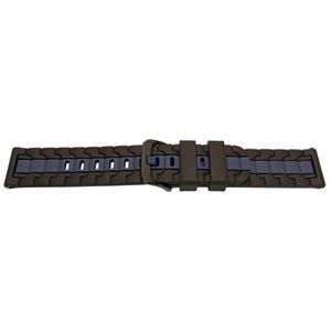 Bracelet Montre Silicone Noir 22mm - Neuf Sans étiquette - Compatible Avec De Nombreuses Montres