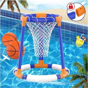 JEUX DE PISCINE Jouets Gonflables pour Piscine et Basket-Ball - Piscine Enfant Exterieur Panier Basket pour l'été pour Enfants et Adultes