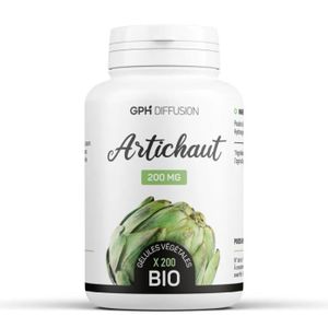 PARAPHARMACIE NUTRITION Artichaut Bio AB 200 gélules végétales de 200 mg