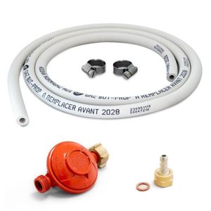 Kit de Valve de contrôle de gaz de foyer au Propane, avec tuyau de 600mm,  pour Thermocouple M8 universel - Cdiscount Bricolage