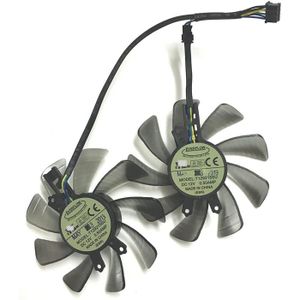 CARTE GRAPHIQUE INTERNE 2pcs - Set 85mm Diamètre 4pin GA92O2H T129215SU Ca