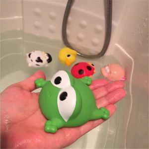 JOUET DE BAIN Jouets de bain Vert - Pour bébé - Enfants - Pulvérisation d'eau - Animal en caoutchouc souple