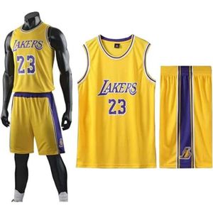 ENSEMBLE DE VETEMENTS DE BASKET-BALL - TENUE DE BASKET-BALL Maillots De  Basketball 23 Maillot et Shorts - Jaune Taille (enfants) - Cdiscount Sport