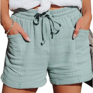 SHORT SHORT Short Lin Coton Femme été Chic Large Fluide 