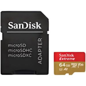 CARTE MÉMOIRE Carte mémoire flash - SANDISK - Extreme Microsdxc 