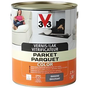 Vernis vitrificateur Parquet incolore brillant 0,75 L V33