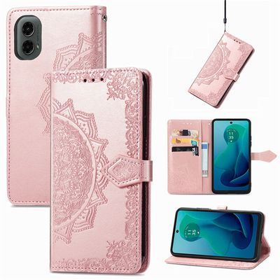 Étui Rabat Folio Pour Motorola Moto G 1ère Génération (2013) - Blanc éco-cuir - Neuf Sous Blister