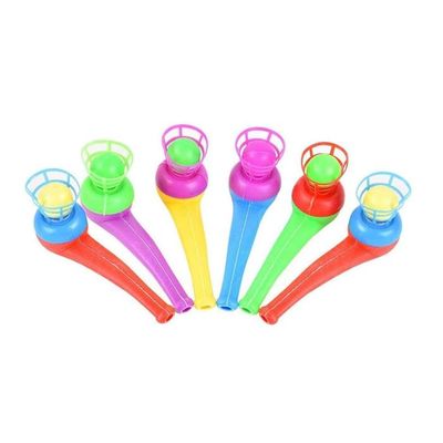 Tuyau en plastique soufflant balle sifflet boule flottante équilibre formation jouets éducatifs pour enfants cadeaux drôles