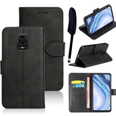 DFVmobile étui Pour Mi 9T (2019) - Housse Mesh Nylon Noir Avec Fermeture Boucle