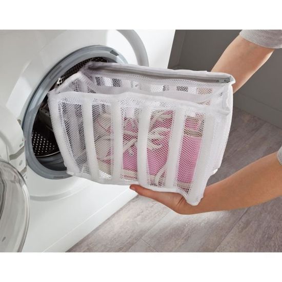FILET A LINGE Machines à laver portatives de maison de 1PCS avec des sacs  de lavage de chaussures de maille de boucles accro - Cdiscount  Electroménager