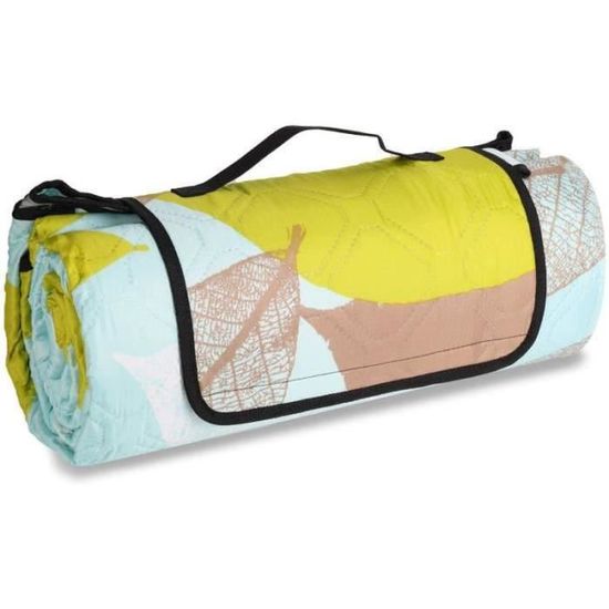 Tapis De Pique-nique Imperméable XXL 200x150 Cm - 3 Couches, Anti-sable, Lavable - Léger, Pliable Avec Poignée - 2