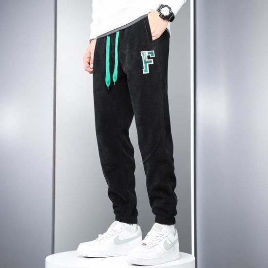 Pantalon Velours Côtelé Homme Y2K – Coupe Haute, Droite, Jambe Longue – Automne-hiver 2025, Uni, élastique