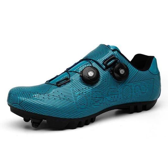 CHAUSSURES DE VELO DE ROUTE CHAUSSURES DE VTT Adulte Solide Léger Aération Cdiscount Sport