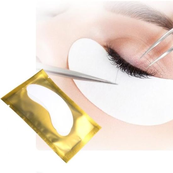 Patchs pour extension de cils en mousse (x50)