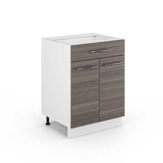 Meuble De Cuisine VICCO R-Line - Éléments Haut Et Bas, Cuisine Intégrée, Blanc Ultra-brillant, Neuf