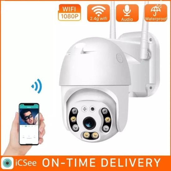 Camera wifi exterieure ip66 otio full hd vision nocturne - NPM Lille