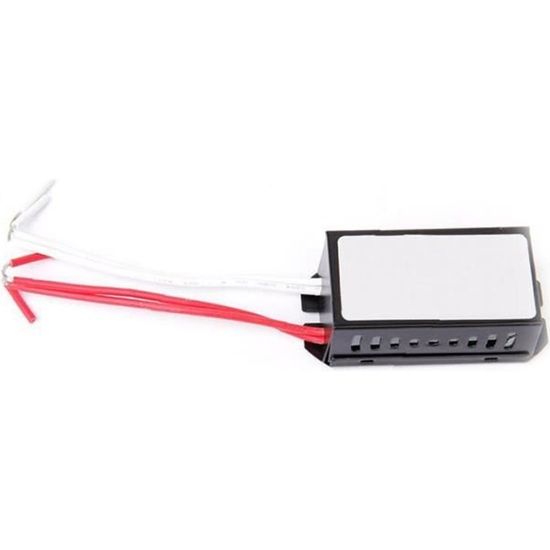 Transmedia Transformateur Halogène 230/12V/35-105W, Protection Contre Les Surcharges, Fusible