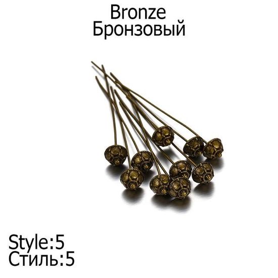 Headpins Pour Bijoux – Acier Inoxydable 70mm, Hypoallergénique | Pour Boucles D’oreilles, Création De Bijoux, Perles Et Artisanat