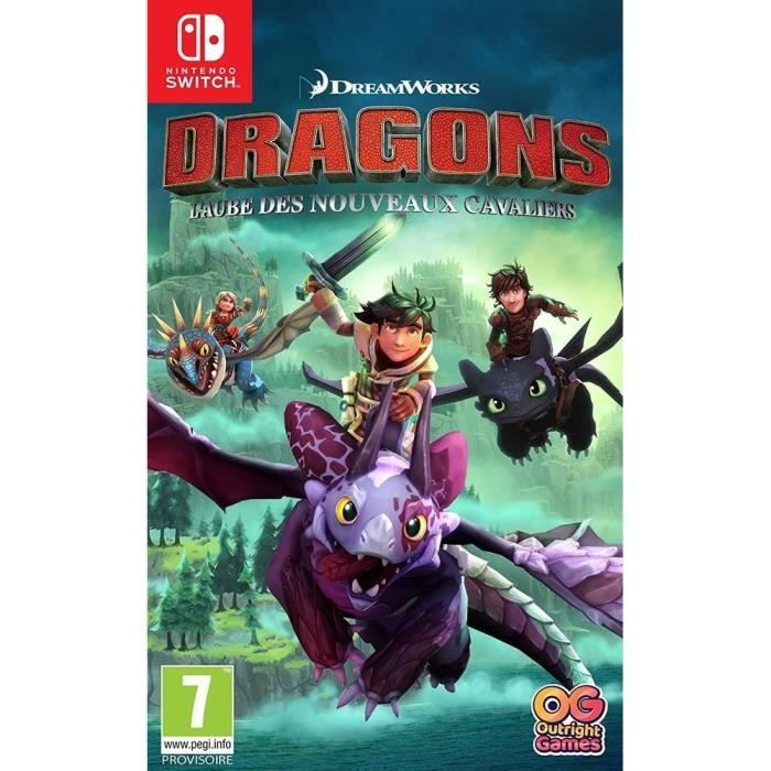 Dragons : L’aube des nouveaux Cavaliers Jeux Switch