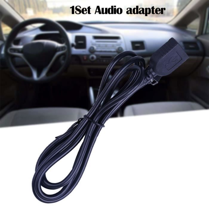 USB Adaptateur AUX Câble audio Média Musique Interface pour Honda Geshitu - Civic @Yinmgmhj202