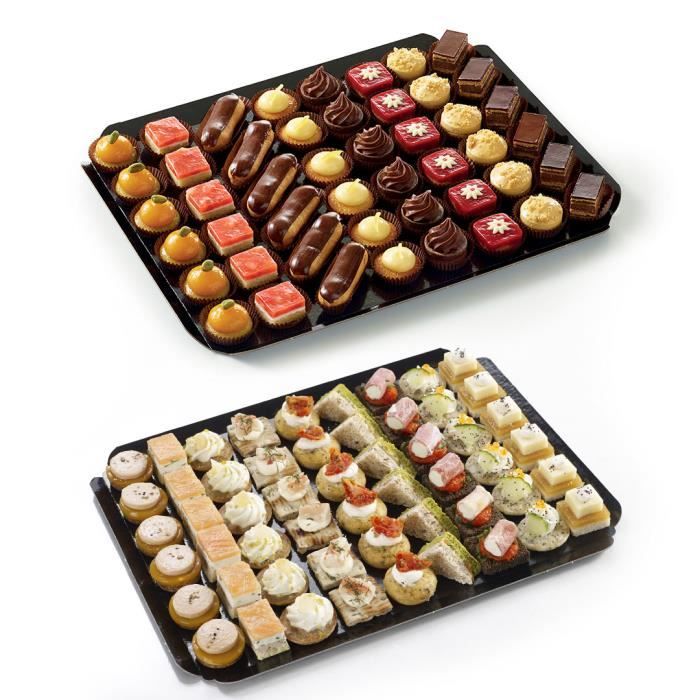 Petits fours Tradition et Canapés Prestige (102 pièces)