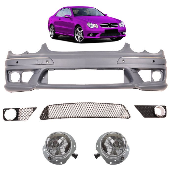 PARECHOC AVANT LOOK AMG POUR MERCEDES CLK W209 03/2002 A 06/2009