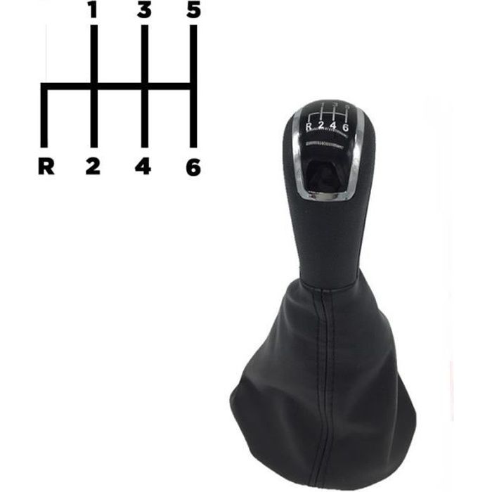 6 Speed r123456 -Pommeau de vitesse pour voiture, 5 6 vitesses, pour Mercedes Benz classe C W202 W208 classe E W210 W203 S203 W245 W