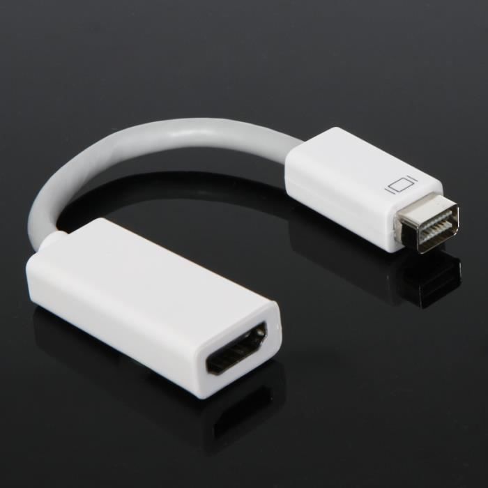 Mini DVI à HDMI vidéo adaptateur câble pour iMac Macbook