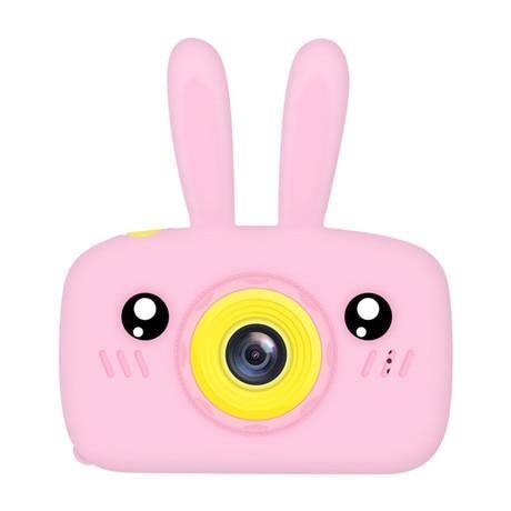 Appareil photo enfant,Bébé jouets 0 12 mois dessin animé appareil photo numérique enfants créatif jouet éducatif - Type Pink bunny