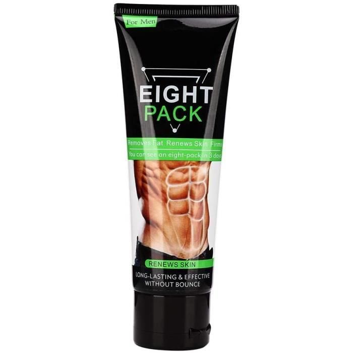 80g de Crème Amincissante pour Le Ventre, Le Rehausseur de Muscle Abdominal D'entraînement Resserre Le Gel Minceur pour Hommes A374