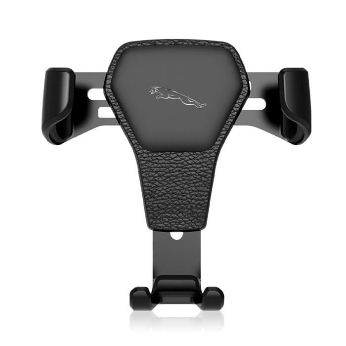 Accessoires Bluetooth,Support de ventilation de téléphone de voiture, pour Jaguar X-TYPE F-PACE S-TYPE XE XF XJ - Type Black Jaguar