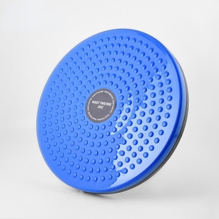 Bleu Ciel - Plateau tournant pour exercices de taille, planche de torsion, Fitness, disque rotatif, coulissan