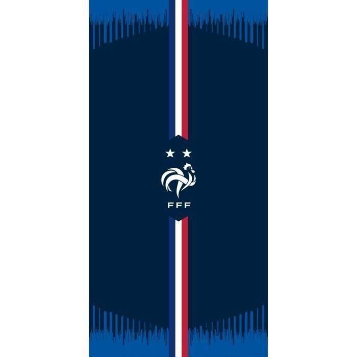 SERVIETTE DE PLAGE EQUIPE DE FRANCE FOOTBALL 2 étoiles