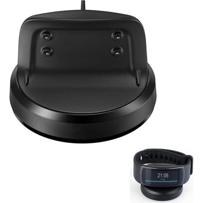Chargeur USB compatible pour Samsung Galaxy Gear Fit 2 Fit 2 Pro câble de charge USB de 90 cm