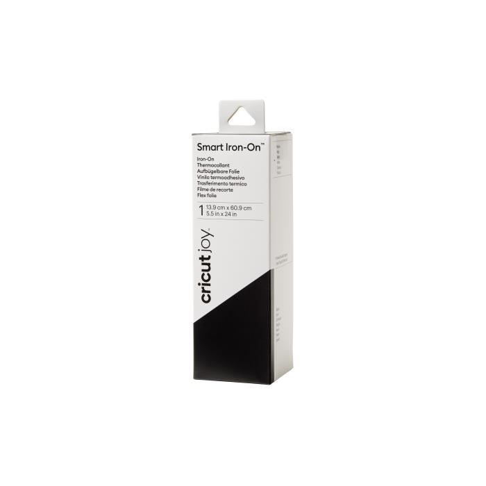 Cricut - Rouleau de thermocollant Smart Iron On - Noir