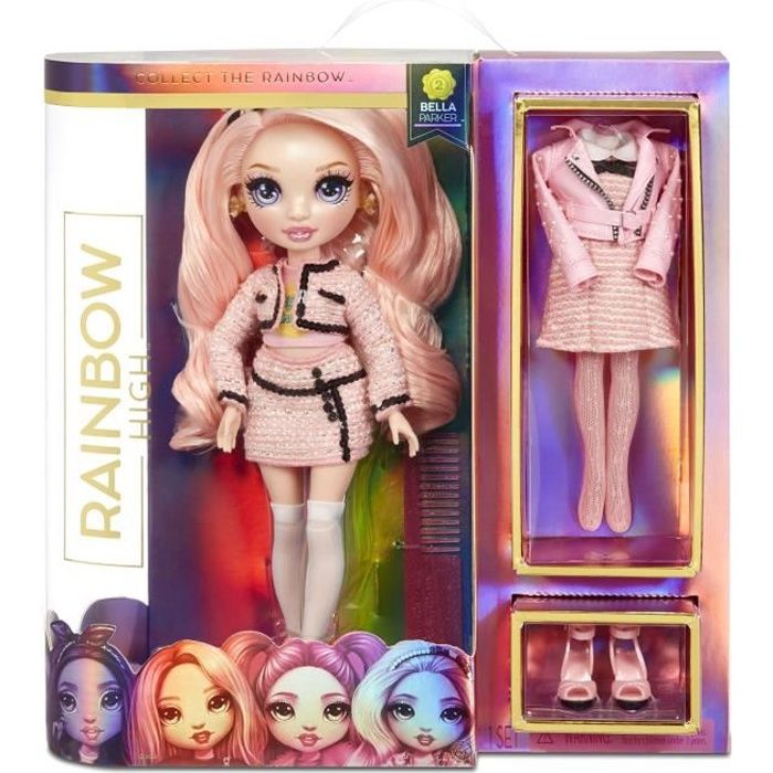 Rainbow High - Poupée Mannequin 28cm - Bella Parker