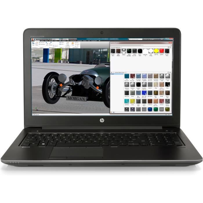 Hp Zbook Station De Travail Mobile Zbook 15 G4, Intel® Core™ I7 De 7eme Génération, 2,8 Ghz, 39,6 Cm (15.