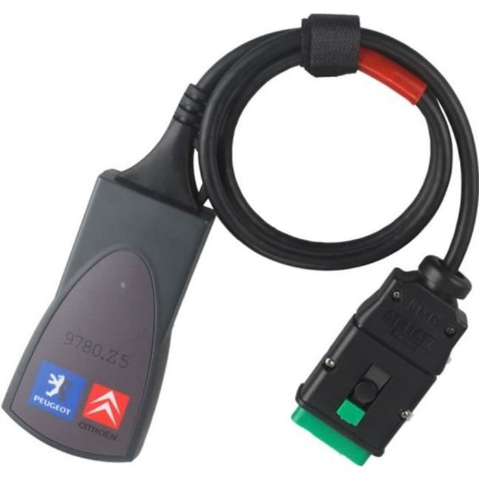 Outil de diagnostic automobile PP2000 OBDII Diagbox V7.83 pour voiture Citroen Peugeot