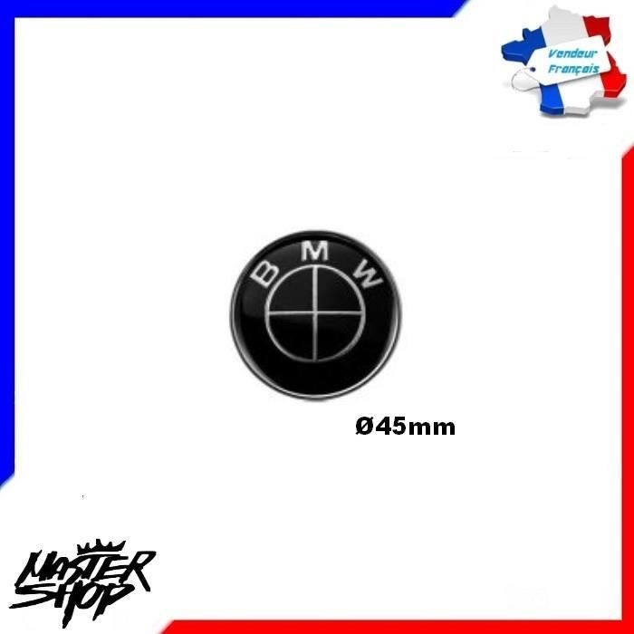 logo volant bmw 45mm noir - MasterShop®