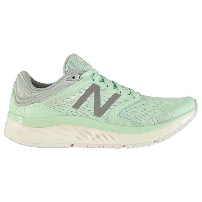 New Balance Fresh Foam 1080 V8 B Chaussures De Course À Pied Running Femmes Blanc/Vert