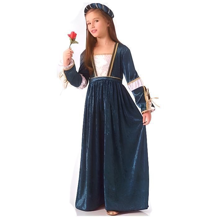 RUBIE'S. Déguisement Reine Médiévale Juliette fille. 4 ans. Enfant
