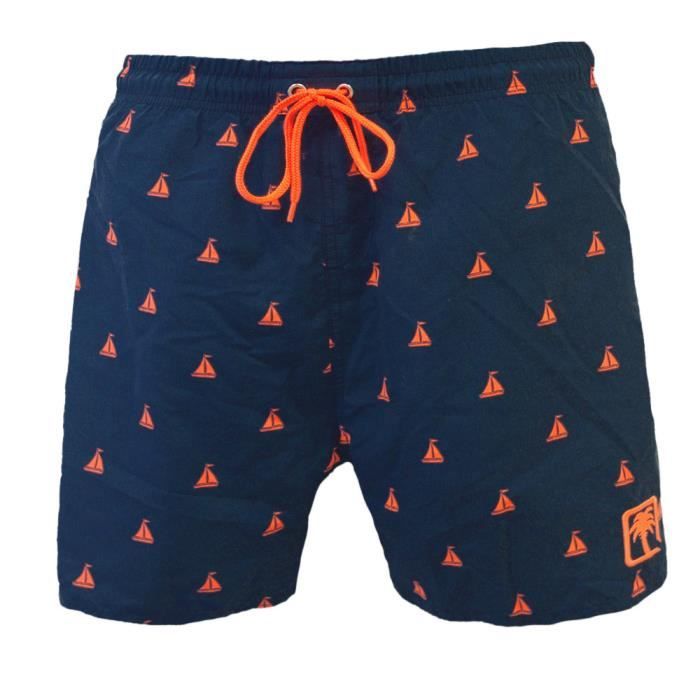 Short de Bain Marine Garçon Sun Project Bateaux