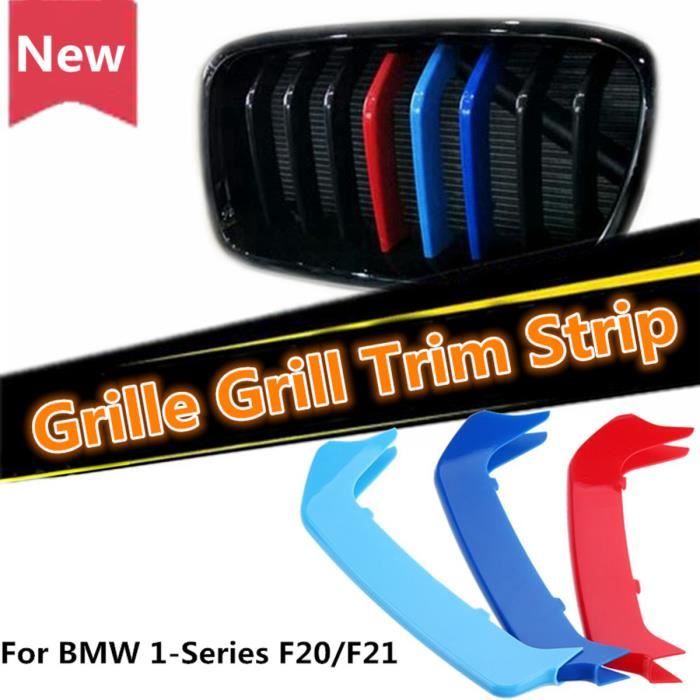 NEUFU M-Couleur Sport Grille Bande Clips Couverture Pour BMW M 1 Series F20/F21 12-14