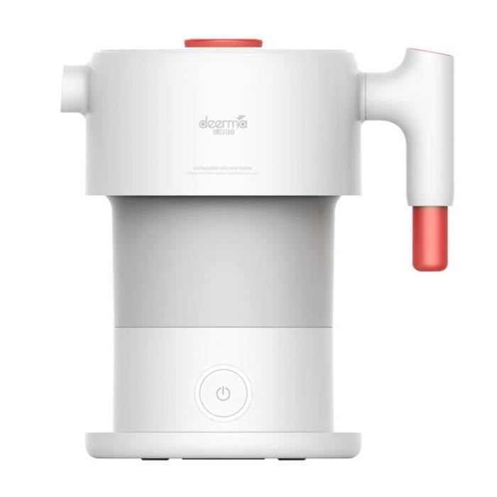 Bouilloire électrique portative de voyage pliable de l'eau bouillante 0.6L théière à café
