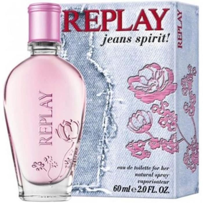 Replay Vaporisateur Jeans Spirit for Her 60 ml