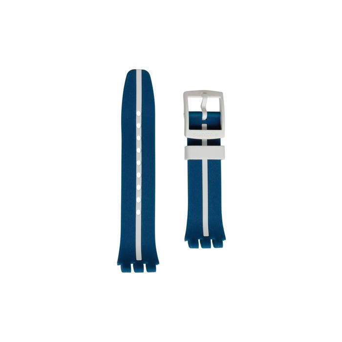 Bracelet De Montre Vendu Seul - SWATCH - Bracelet de montre Swatch New Chrono Plastic Bleu