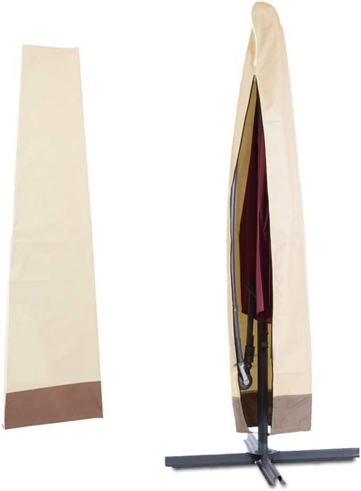 Housse de parasol - PZCC - Oxford 600D - Imperméable - Anti-UV - 200x60x55 cm